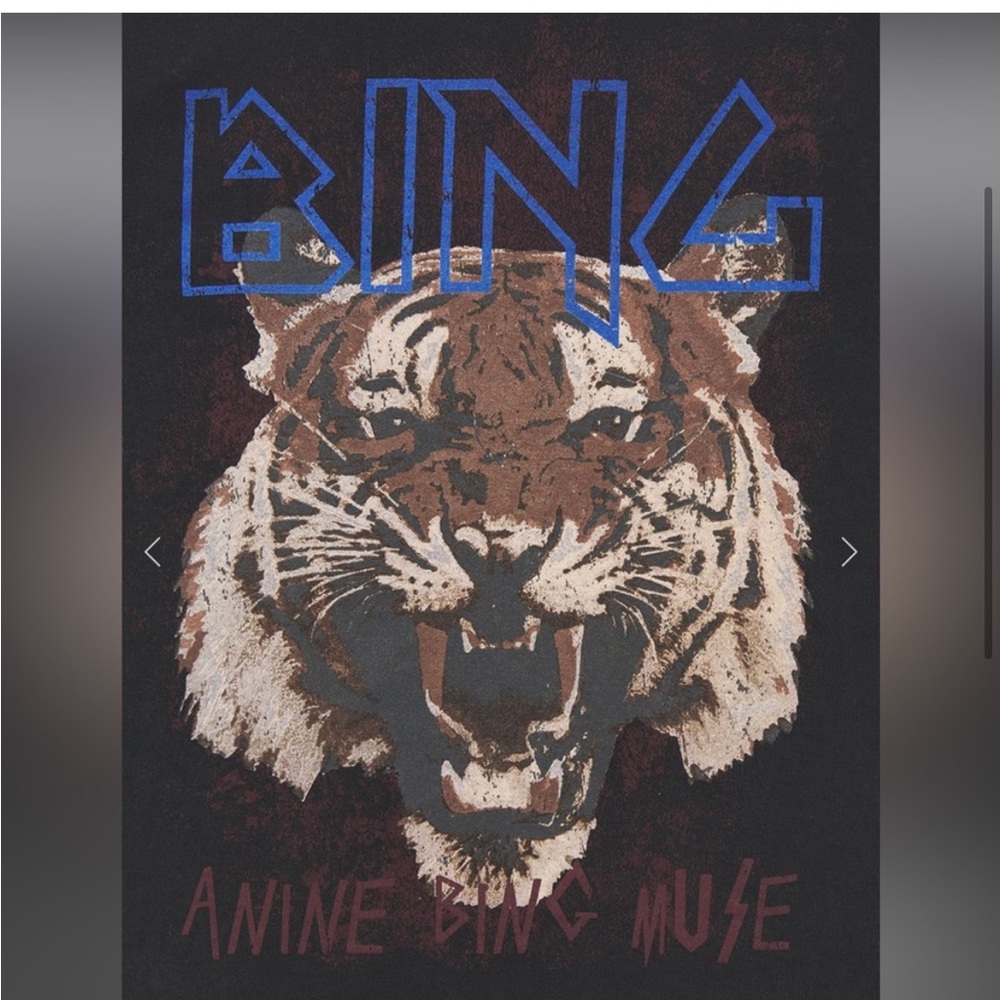 NWT Anine bing tiger T-shirt - Picture 7 of 12